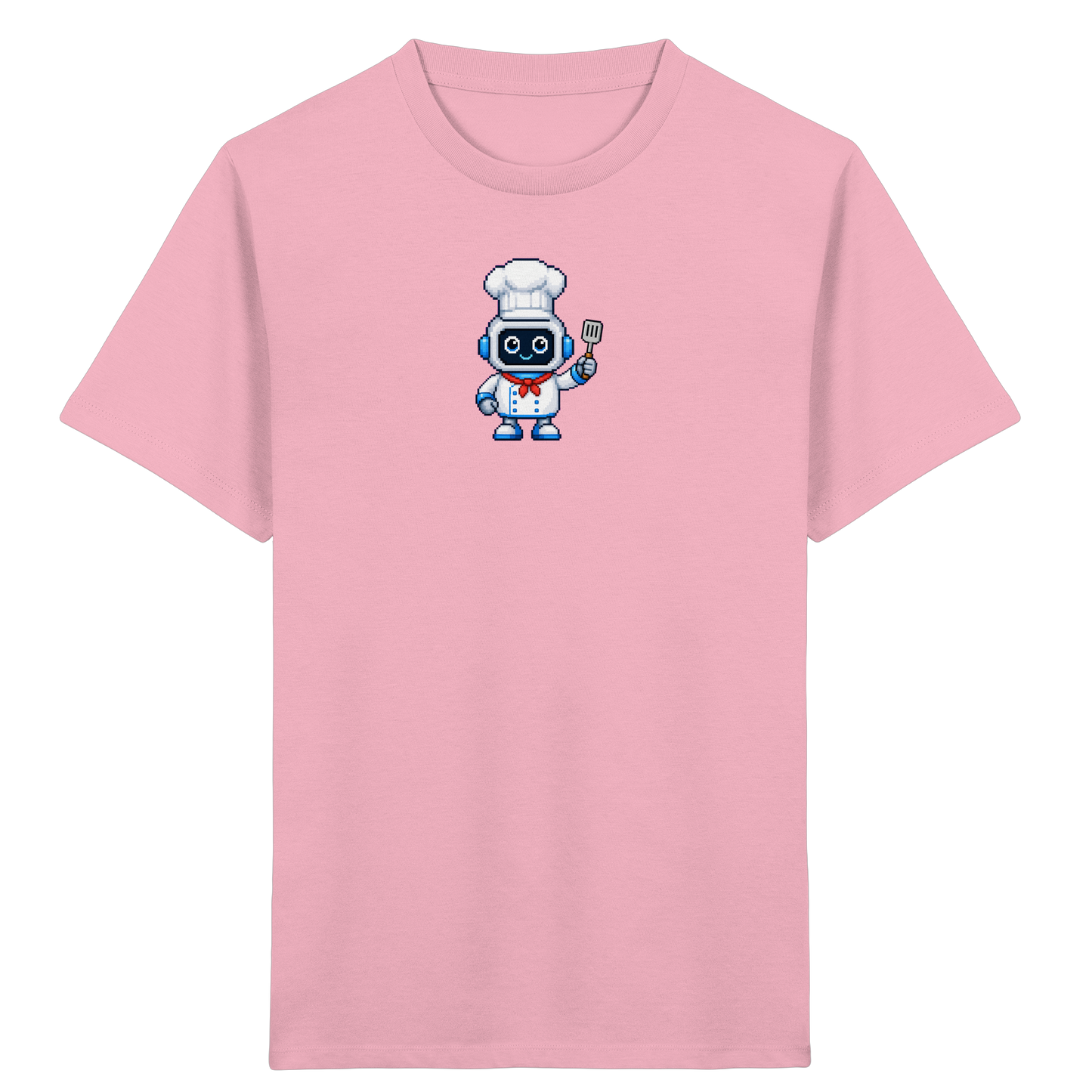 Pixel Roboter Koch: Dein Retro T-Shirt - Kinder T-Shirt