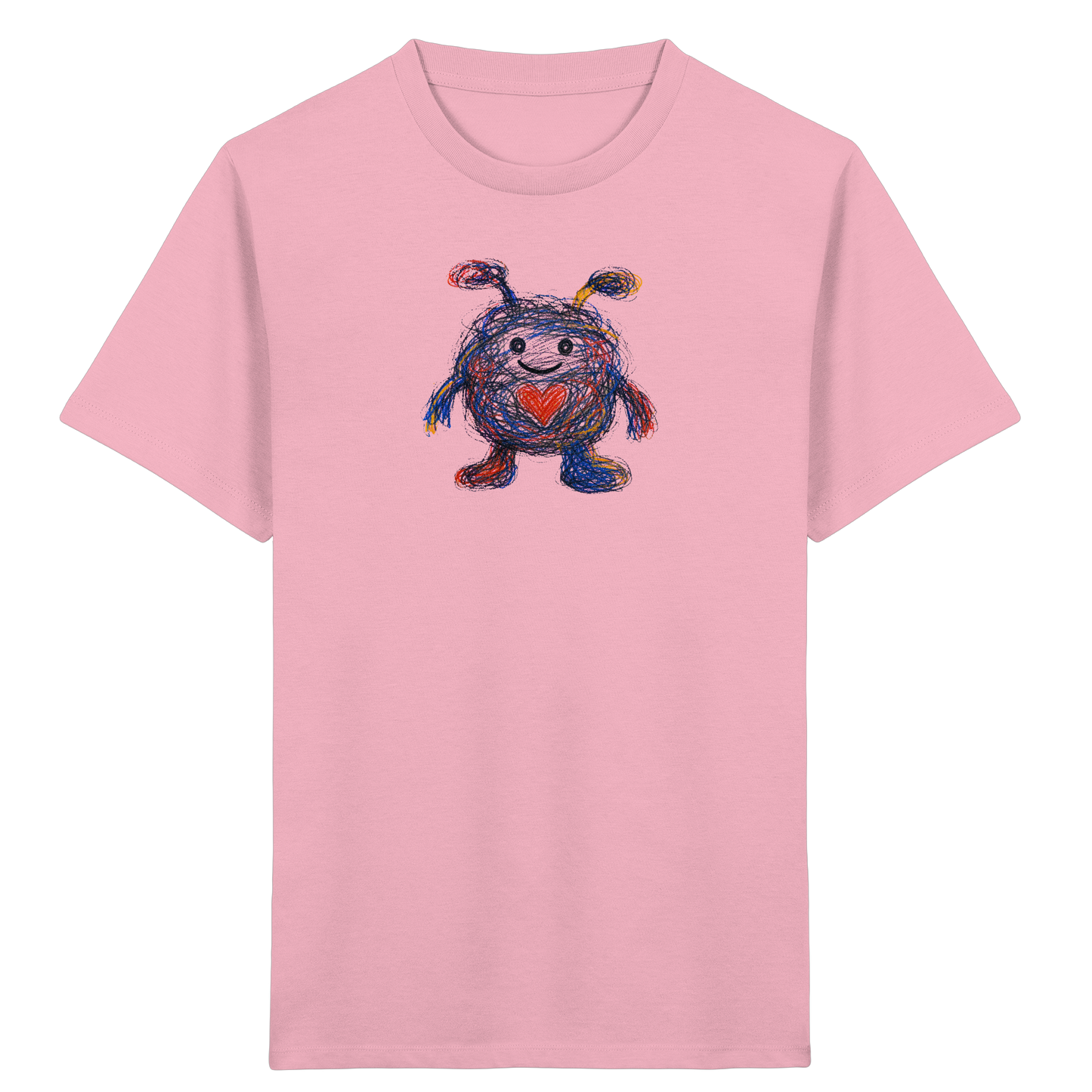 Herzknäuel Monster Kinder T-Shirt - Kinder Bio T-Shirt