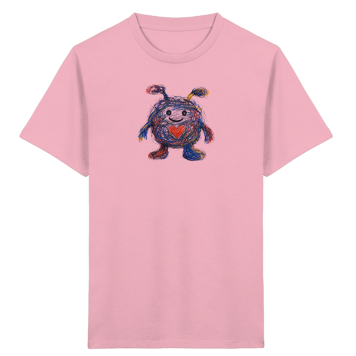 Herzknäuel Monster Kinder T-Shirt - Kinder Bio T-Shirt