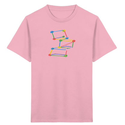 Bunte Bauklötze Farbpunkt - Kinder Bio T-Shirt