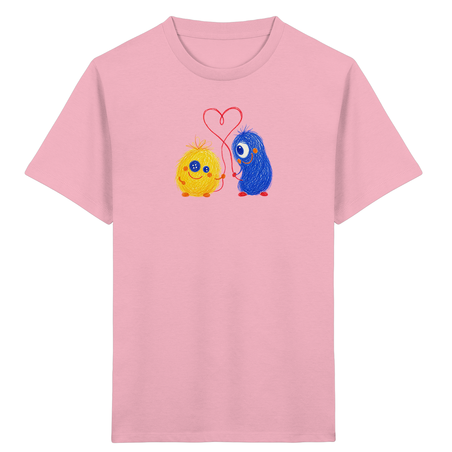 Freundschaftsfaden Monster T-Shirt - Kinder Bio T-Shirt