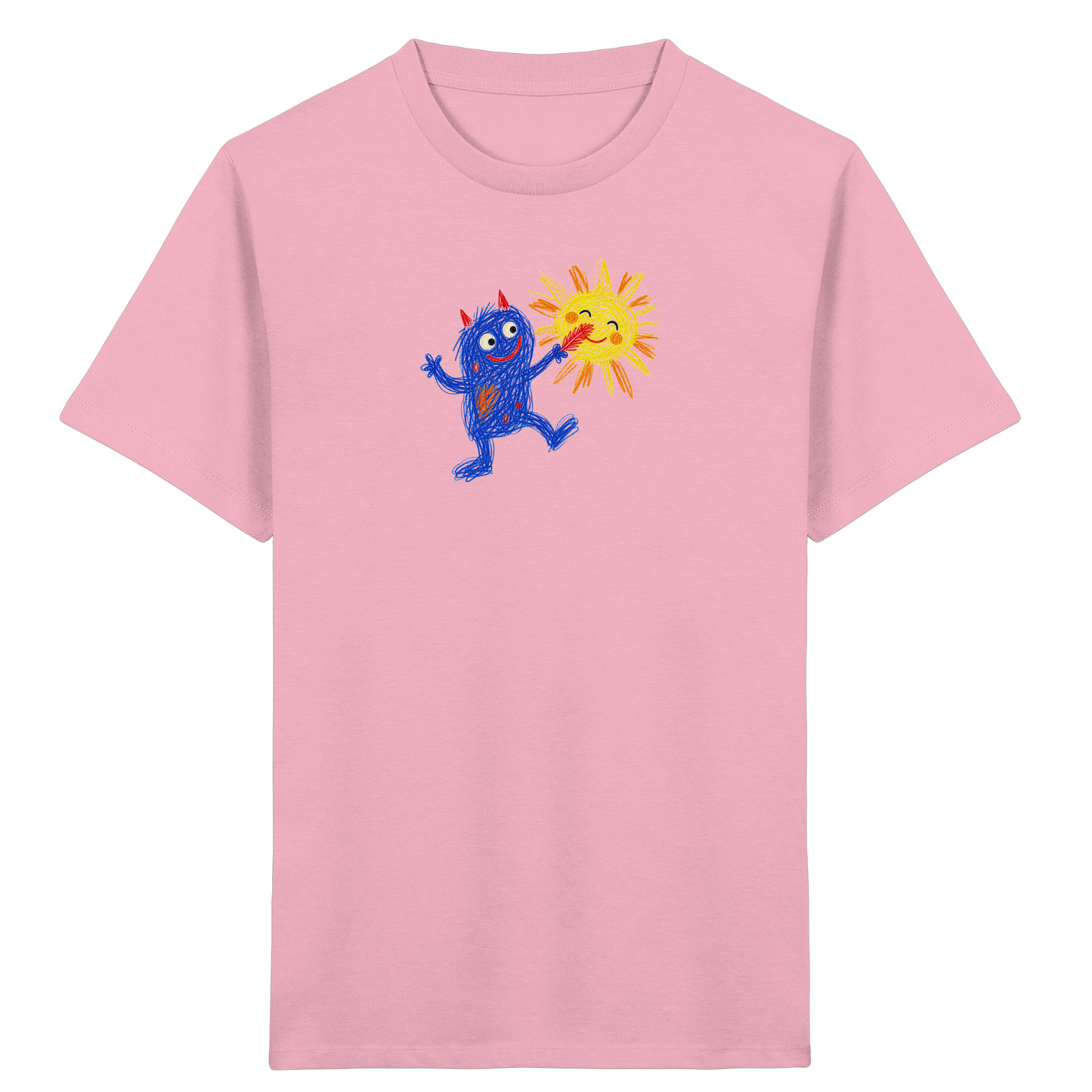 Sonnenkitzler Monster Kinder Shirt - Kinder Bio T-Shirt