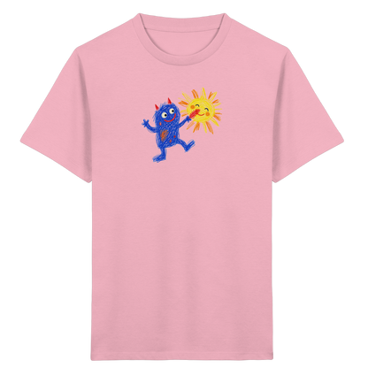 Sonnenkitzler Monster Kinder Shirt - Kinder Bio T-Shirt