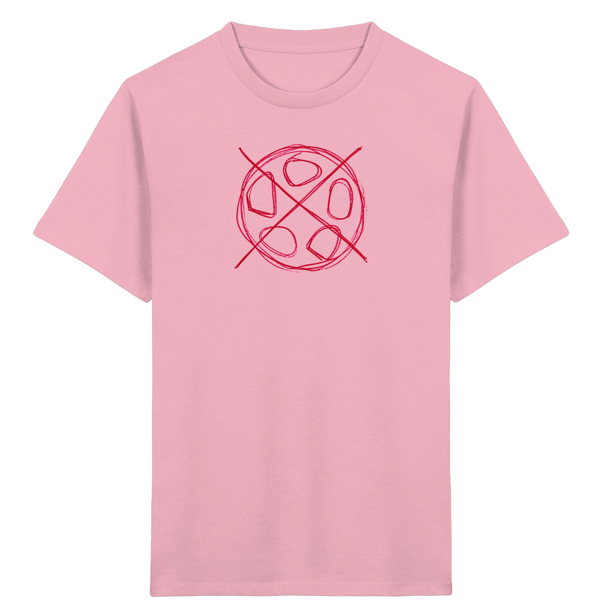 Krakel Fußball mit Stiften - Kinder Bio T-Shirt