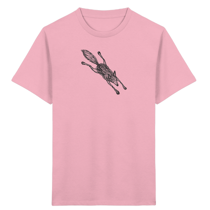 Wolf von oben - Kinder Bio T-Shirt