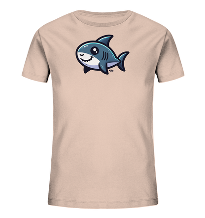 Kinder T-Shirt mit lachendem und zwinkerndem Hai