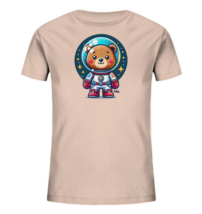 Kinder-T-Shirt mit Bär im Astronautenanzug