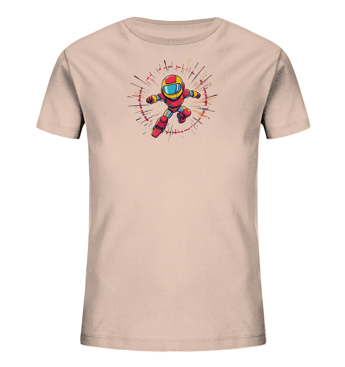 Kinder T-Shirt | Super-Roboter im Energieschub - Kinder Bio T-Shirt