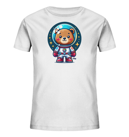 Kinder-T-Shirt mit Bär im Astronautenanzug