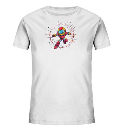Kinder T-Shirt | Super-Roboter im Energieschub - Kinder Bio T-Shirt