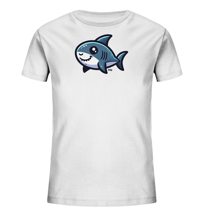 Kinder T-Shirt mit lachendem und zwinkerndem Hai