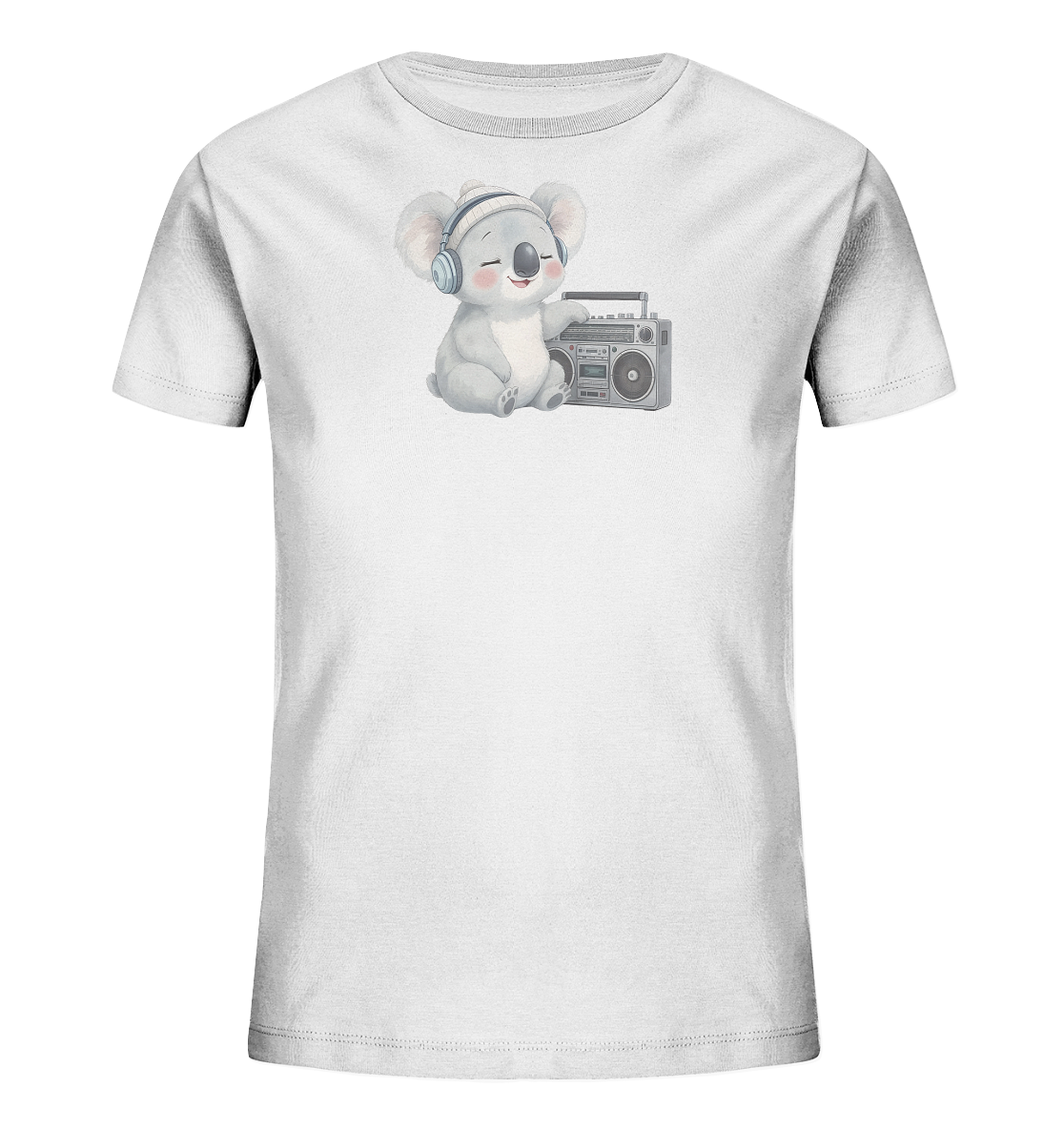 Koala mit Boombox Kinder T-Shirt