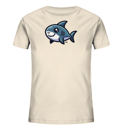 Kinder T-Shirt mit lachendem und zwinkerndem Hai