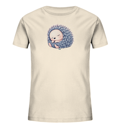Kinder T Shirt mit schlafendem Igel und Sternenmotiv