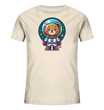 Kinder-T-Shirt mit Bär im Astronautenanzug