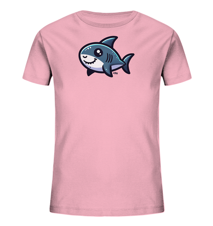 Kinder T-Shirt mit lachendem und zwinkerndem Hai