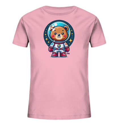 Kinder-T-Shirt mit Bär im Astronautenanzug