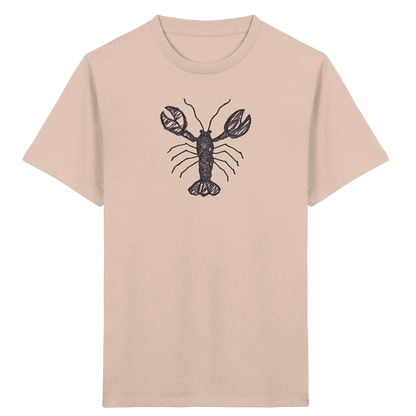 Hummer von oben gezeichnet - Kinder Bio T-Shirt