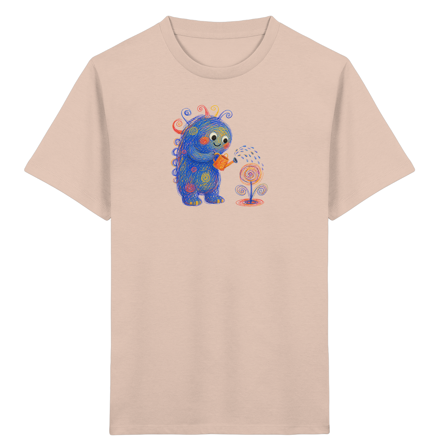 Kringelblume Monster Kinder T-Shirt - Kinder Bio T-Shirt