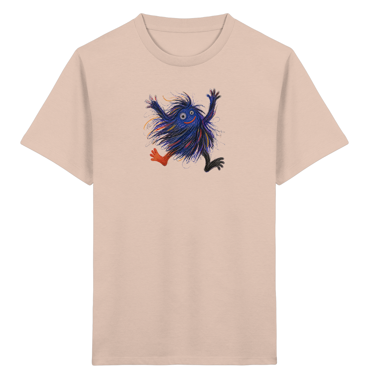 Wackelwuschel tanzt fröhlich - Kinder Bio T-Shirt
