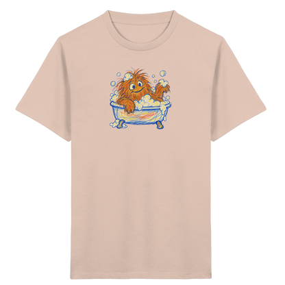 Badewannenzottel im Schaumbad - Kinder Bio T-Shirt