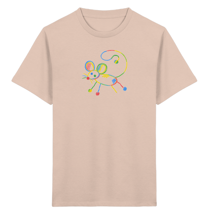 Farbpunkt Maus Kinder Shirt - Kinder Bio T-Shirt