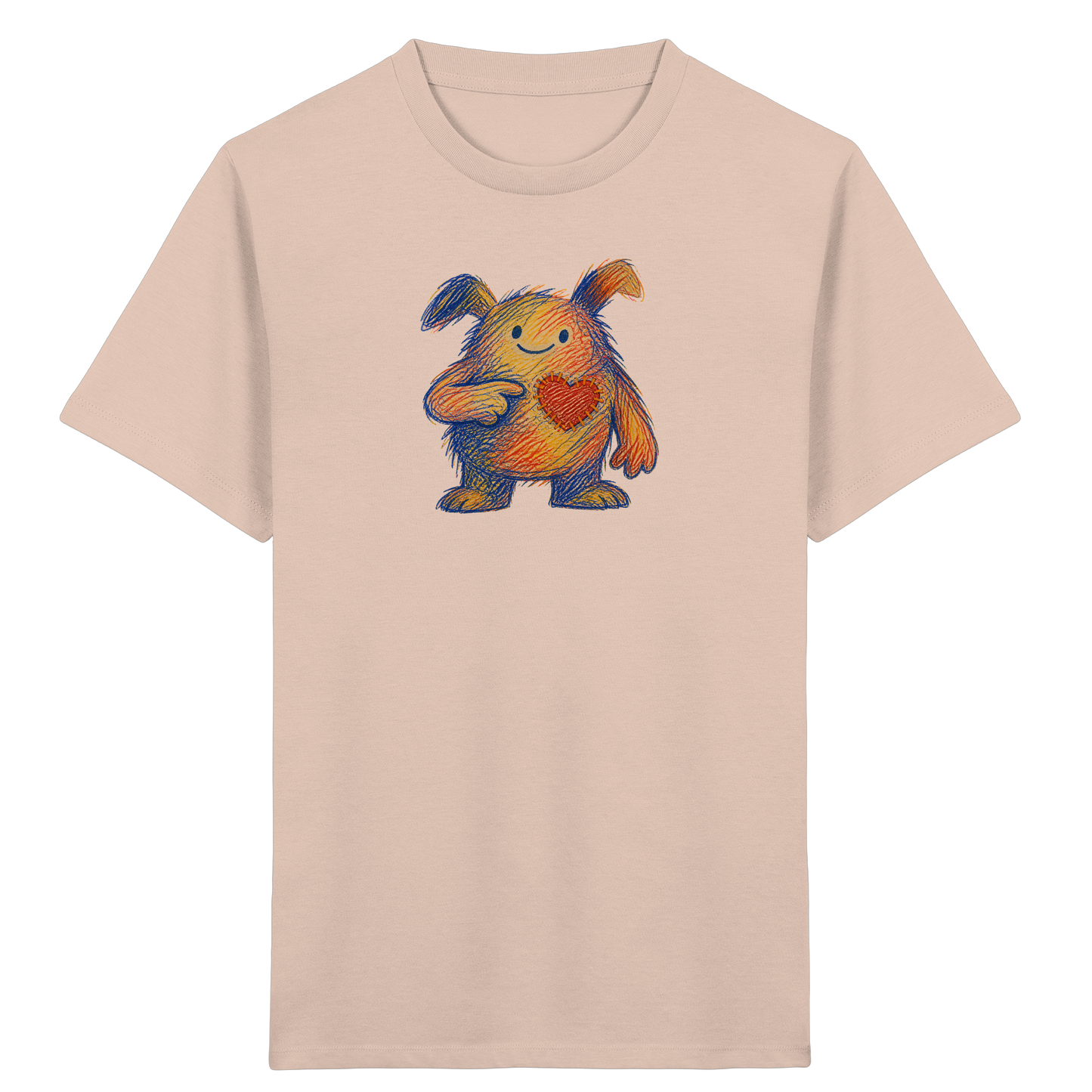 Flickenfreund Monster Kinder Shirt - Kinder Bio T-Shirt
