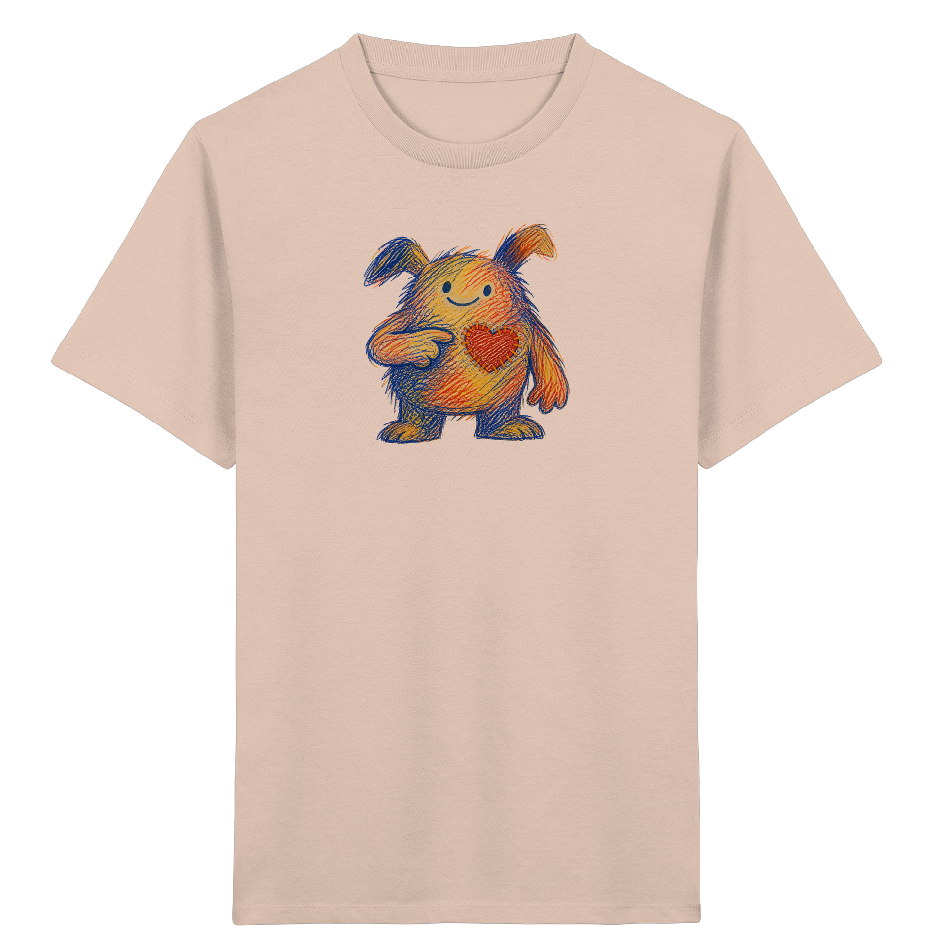 Flickenfreund Monster Kinder Shirt - Kinder Bio T-Shirt