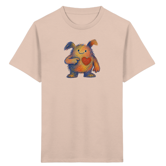 Flickenfreund Monster Kinder Shirt - Kinder Bio T-Shirt