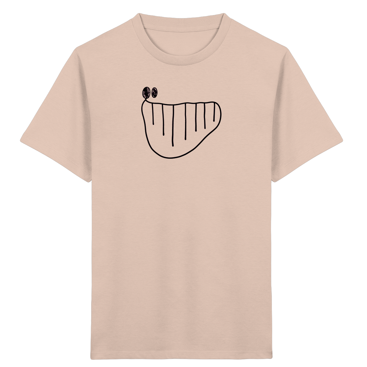 Seitwärts krabbelndes Fantasiewesen - Kinder Bio T-Shirt