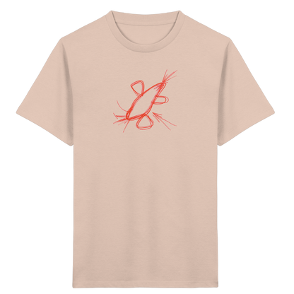 Kupferne Wackelrakete für Kinder - Kinder Bio T-Shirt