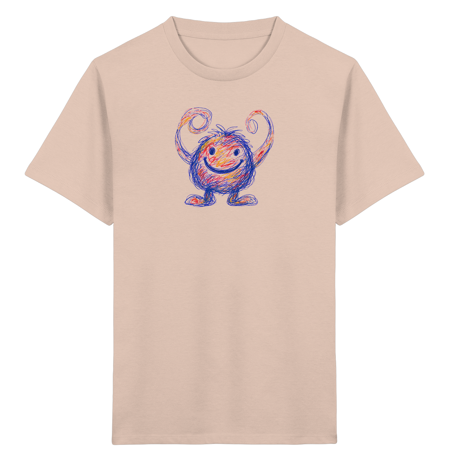 Nudelarme Kritzelmonster Shirt - Kinder Bio T-Shirt