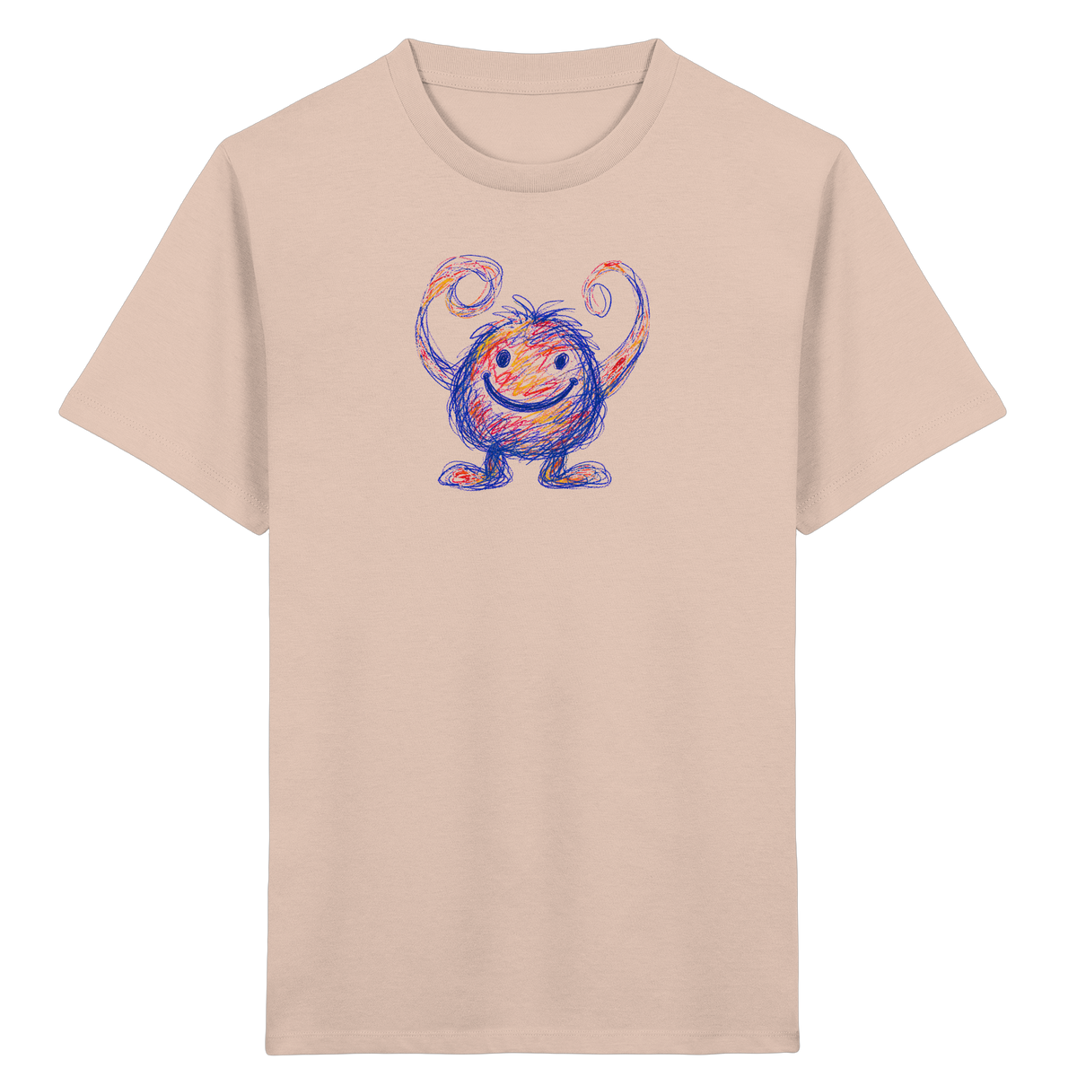 Nudelarme Kritzelmonster Shirt - Kinder Bio T-Shirt