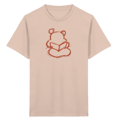 Wackelbär mit offenem Buch - Kinder Bio T-Shirt