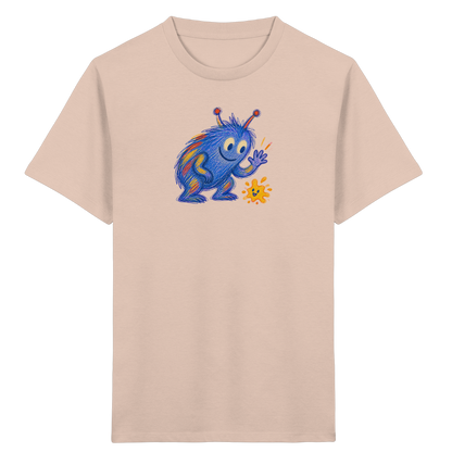 Klecksfreund Monster Kinder T-Shirt - Kinder Bio T-Shirt
