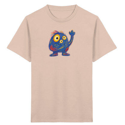 Dreiäuglein winkt fröhlich - Kinder Bio T-Shirt