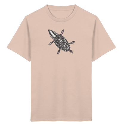 Dachs von oben - Kinder Bio T-Shirt