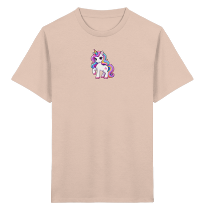 Magisches Einhorn T-Shirt mit Sternen - Kinder Bio T-Shirt