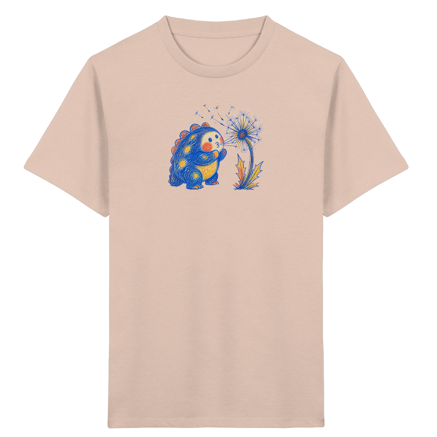 Pusteblümchen Monster Kinder Shirt - Kinder Bio T-Shirt