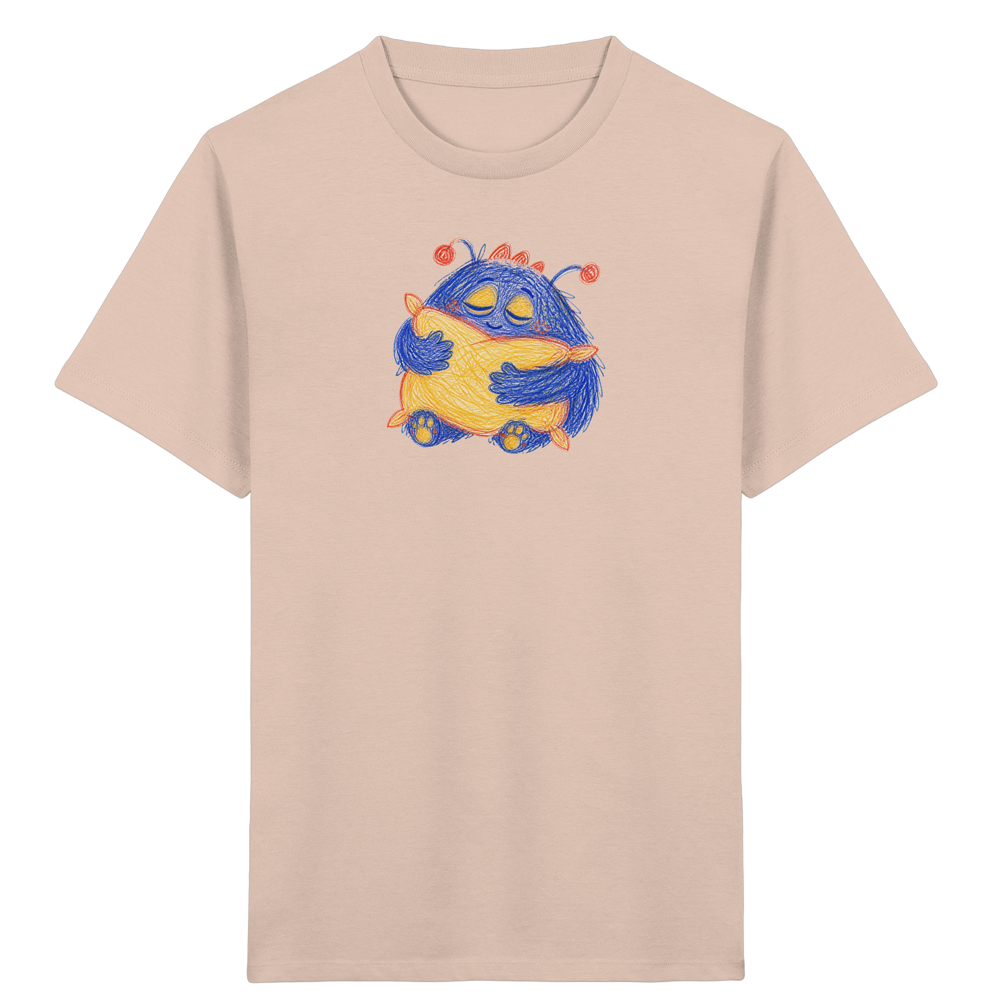 Kissenkuschler Monster Kinder T-Shirt - Kinder Bio T-Shirt