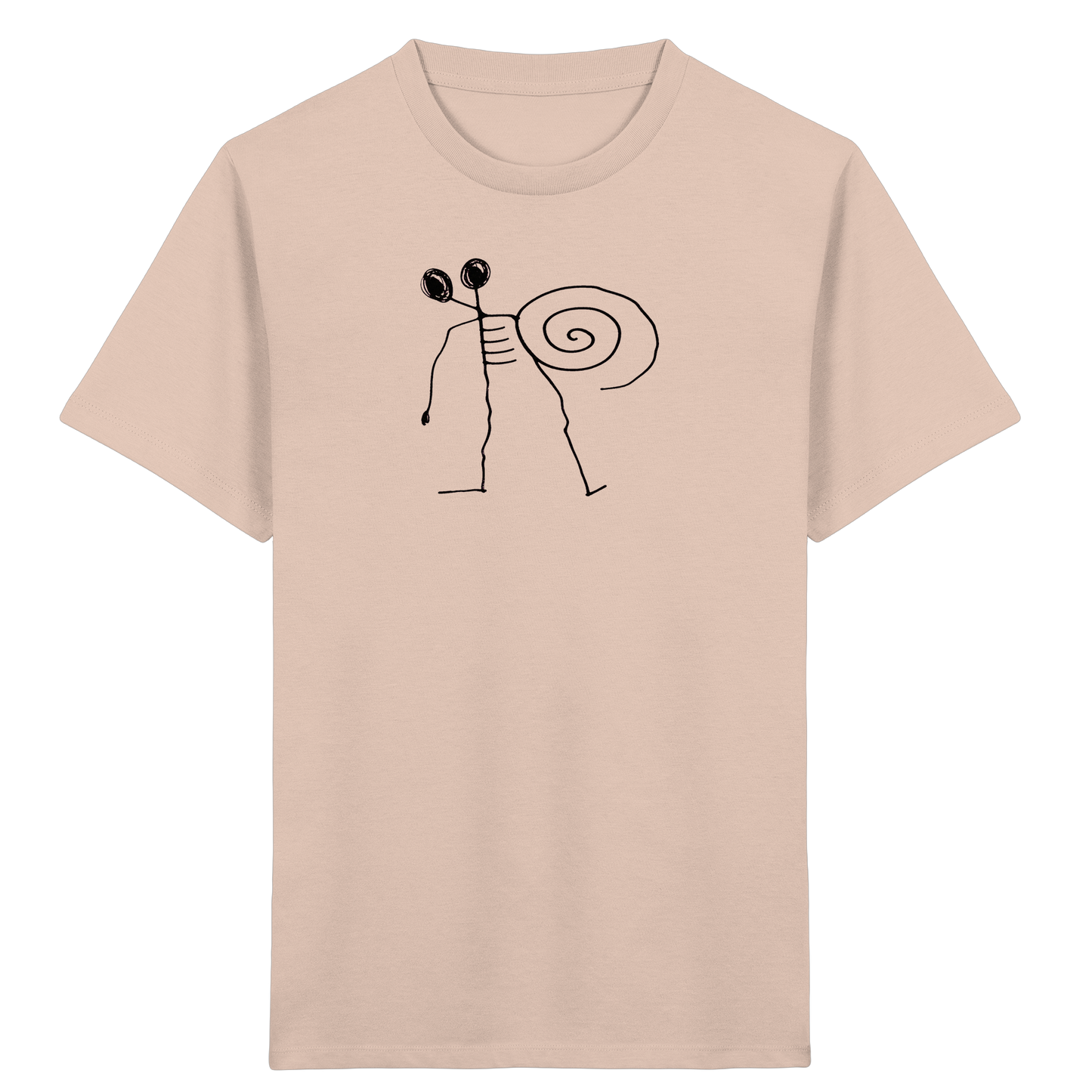 Kinder T-Shirt – Schneckenrücken Wesen Kinder Shirt