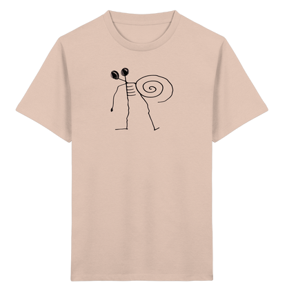 Schneckenrücken Wesen Kinder Shirt - Kinder Bio T-Shirt