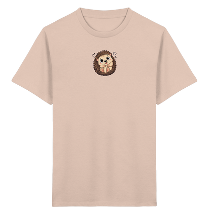 Niedlicher Igel: Fröhliches Kinder T-Shirt - Kinder Bio T-Shirt