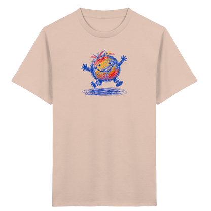 Pfützenhüpfer Kritzelmonster Kinder Shirt - Kinder Bio T-Shirt