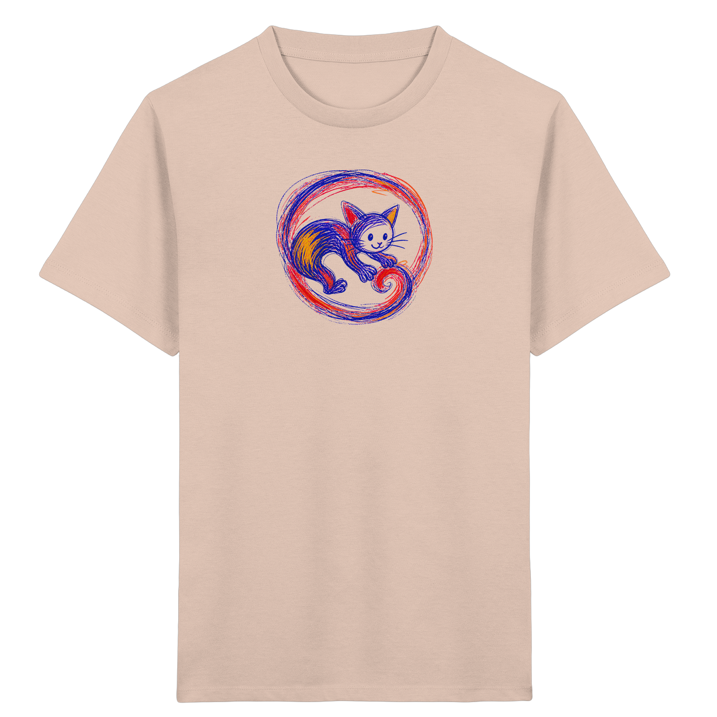 Kringelschwanz Monster Kinder T-Shirt - Kinder Bio T-Shirt