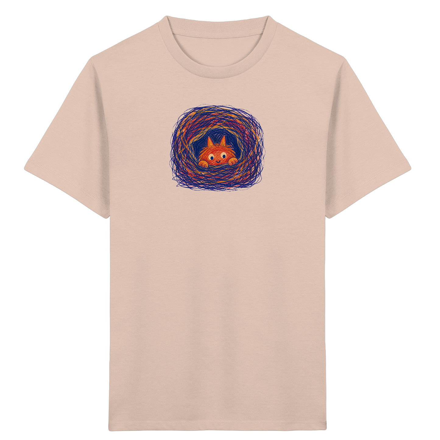 Kuschelhöhle Monster Kinder Shirt - Kinder Bio T-Shirt