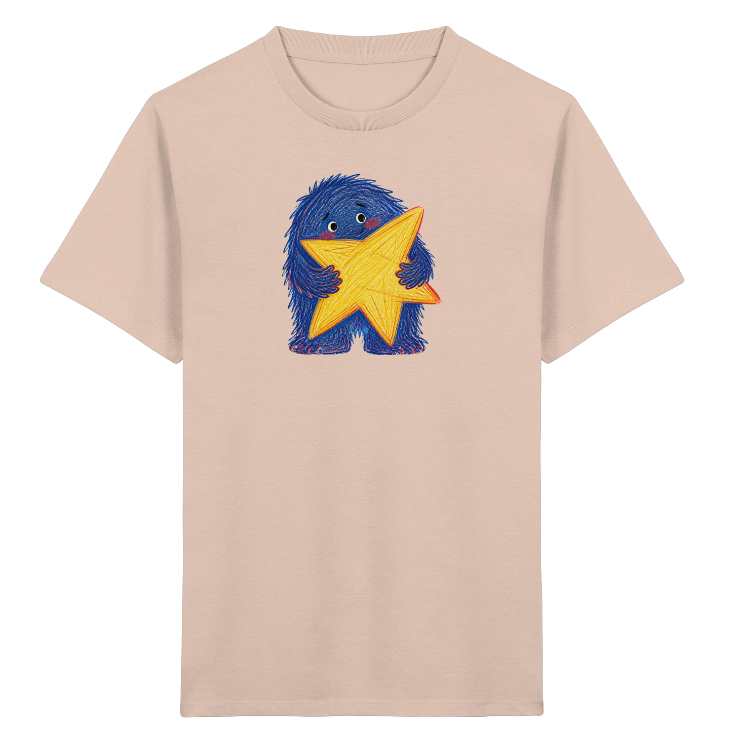 Sternensammler Monster Kinder Shirt - Kinder Bio T-Shirt