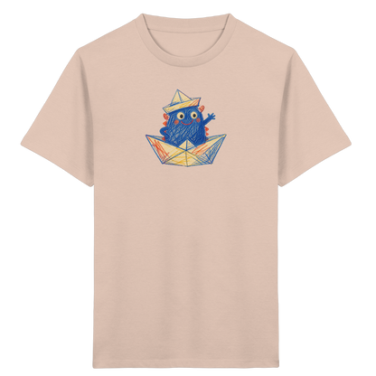 Kleiner Kapitän Monster - Kinder Bio T-Shirt