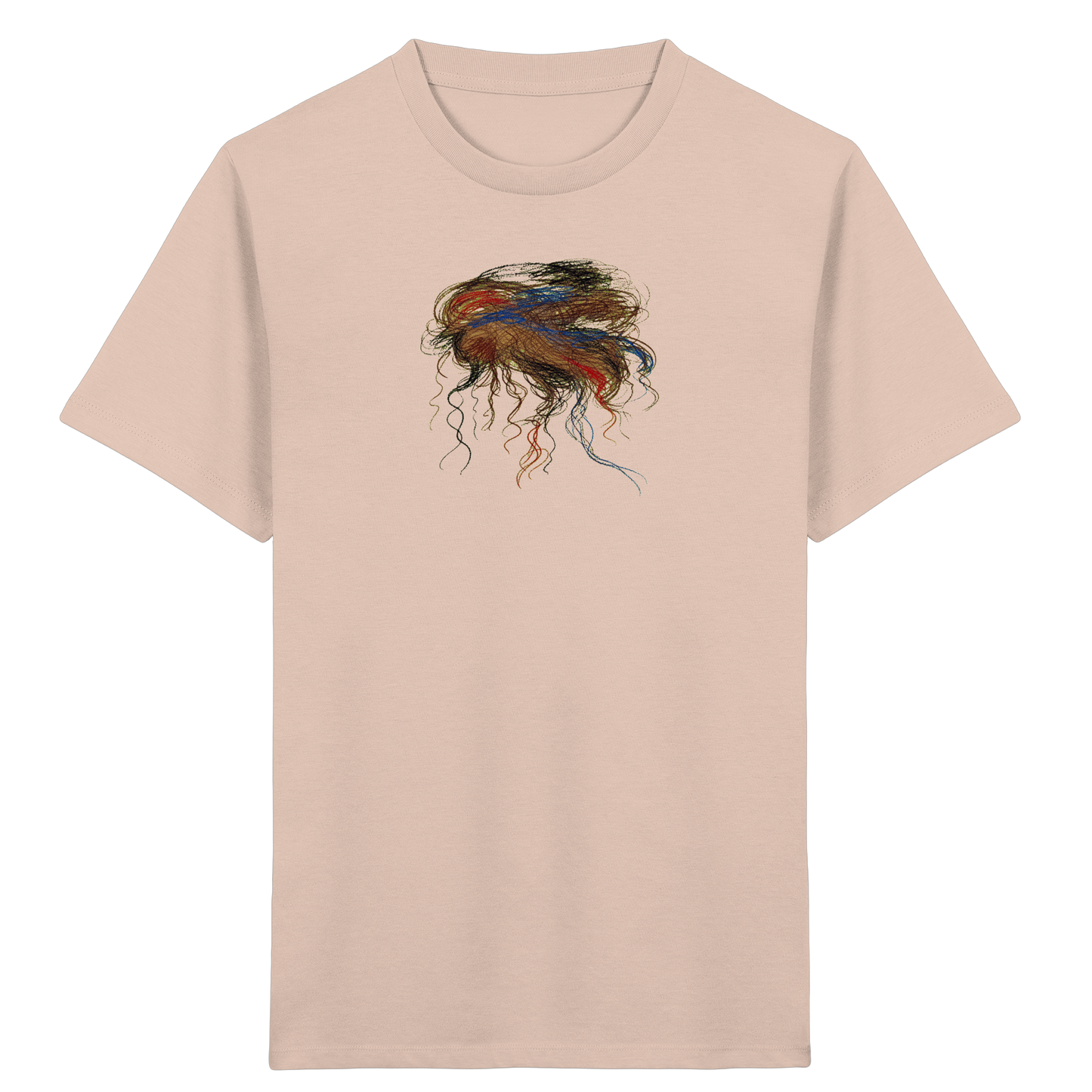 Fraiche-Peche Kinder Bio T-Shirt mit abstraktem Quallen-Motiv