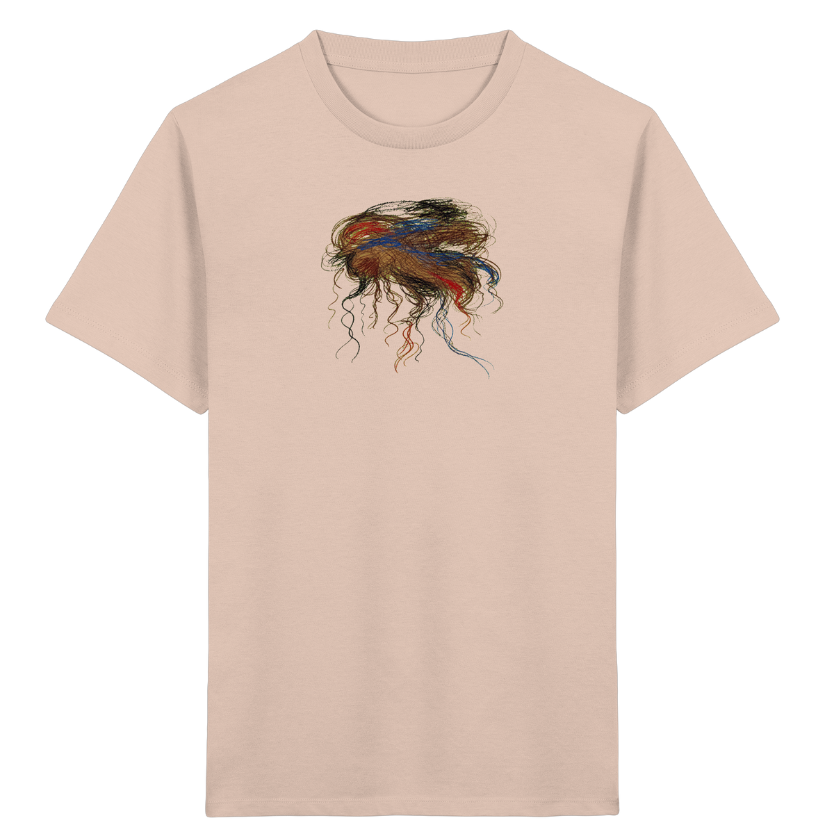 Fraiche-Peche Kinder Bio T-Shirt mit abstraktem Quallen-Motiv